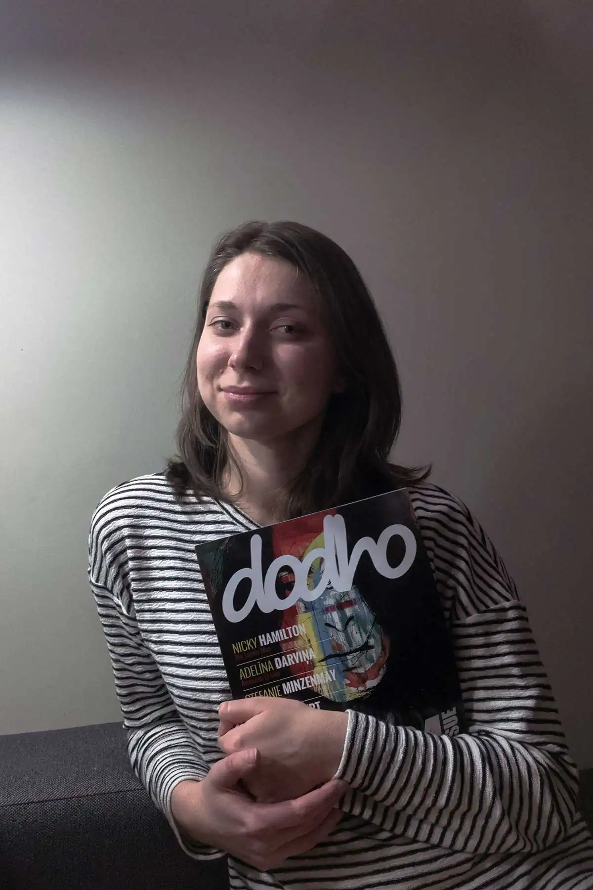 Interview with Adelīna Darviņa; Published in our print edition #04