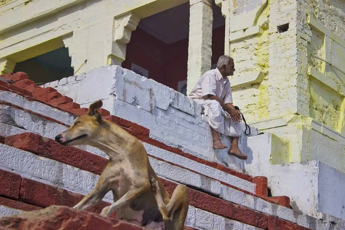 Ghats of Varanasi by Saptarshi Choudhury