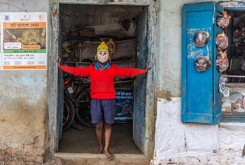 The Dance behind the Mask by Pritam Dutta