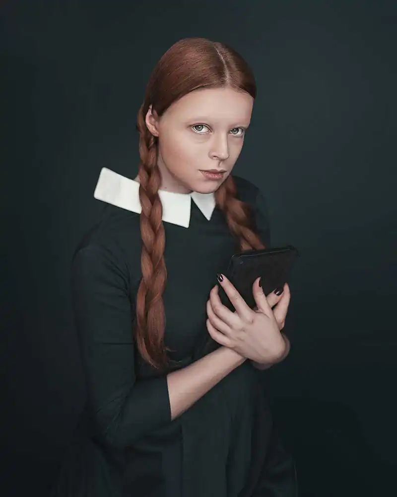 Strange Female Portraits by Tatsiana Tsyhanova