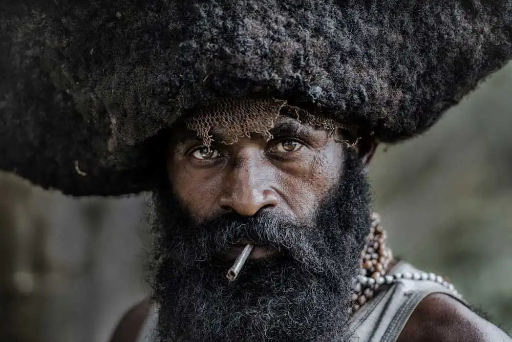 Tribal portraiture by Trevor Cole