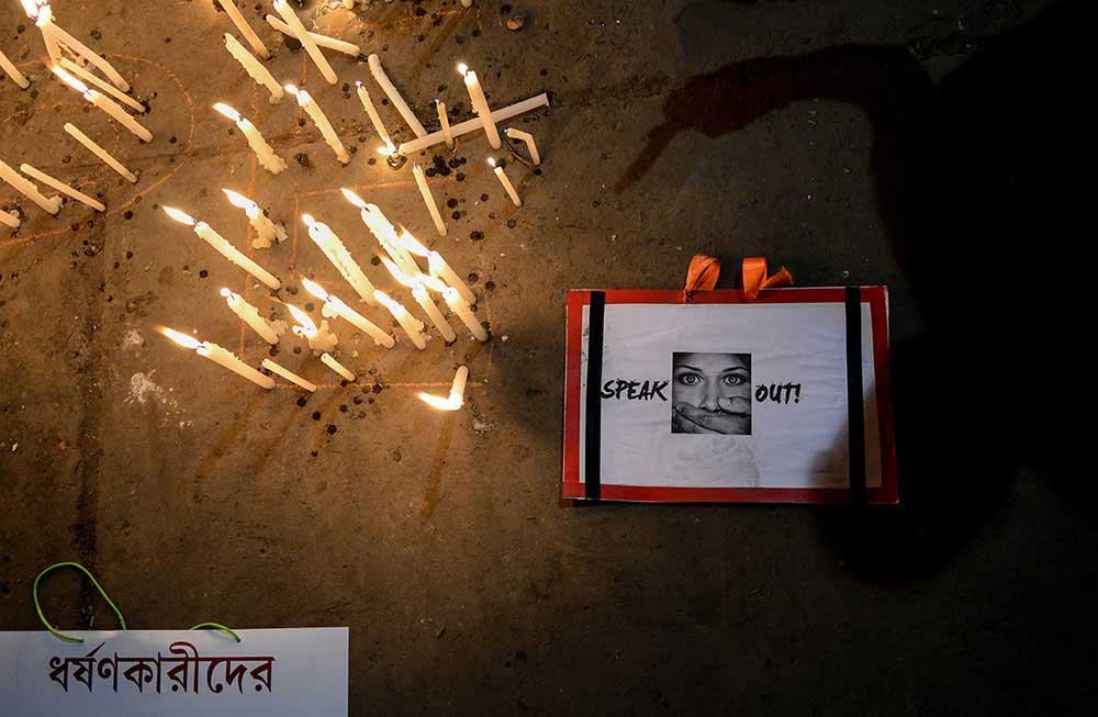 City in Protest by Debarchan Chatterjee