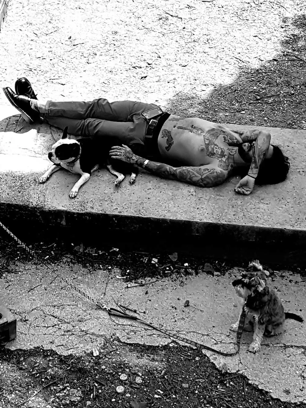 Street show by Stéphane Navailles