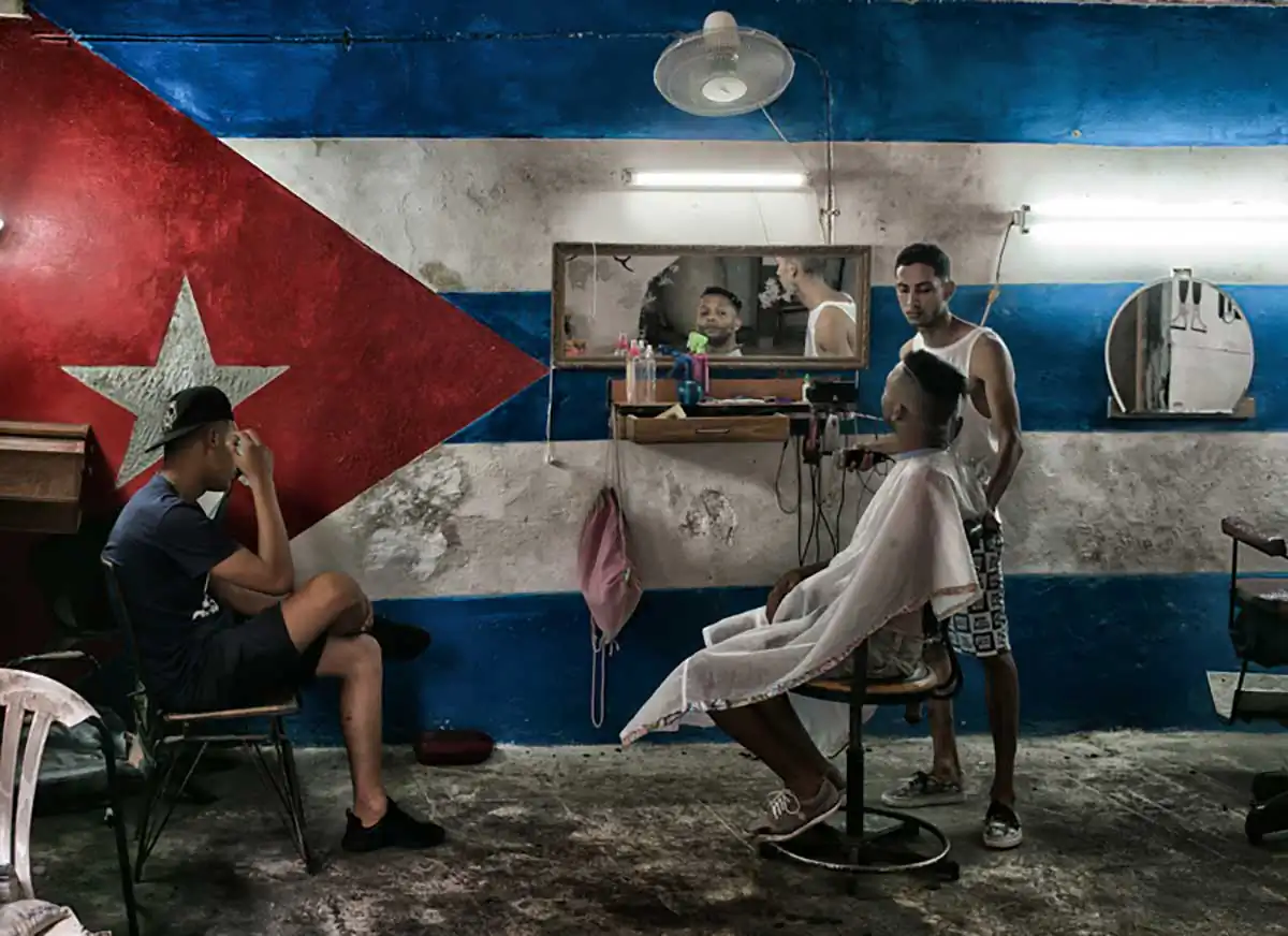 Tropical hair salons by Laurent Muschel