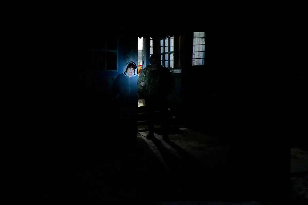 Northern Russia; There can be a wolf in this picture by Anna Bernal