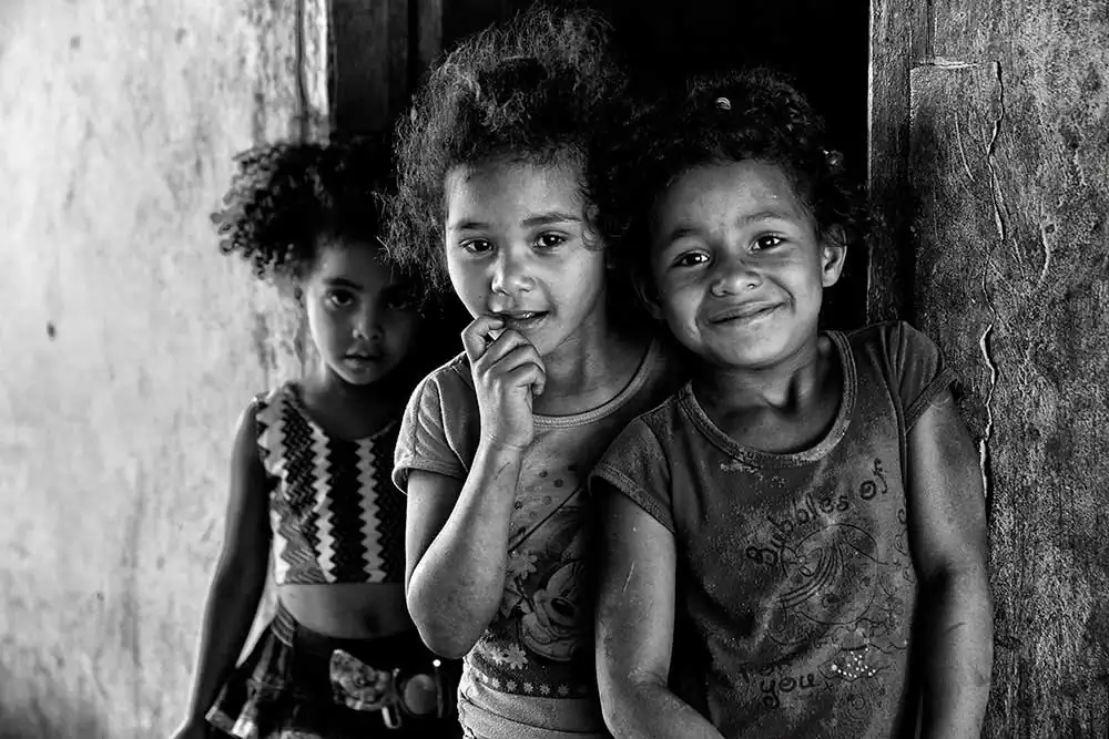 Vicente’s (the witchdoctor) kids, Catinguinha indigenous village