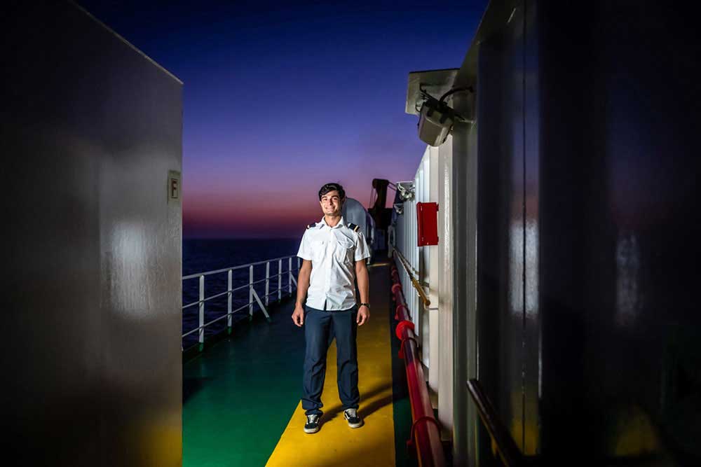 Giro di Bitta - Youth on cargo ship | Gianluca Micheletti