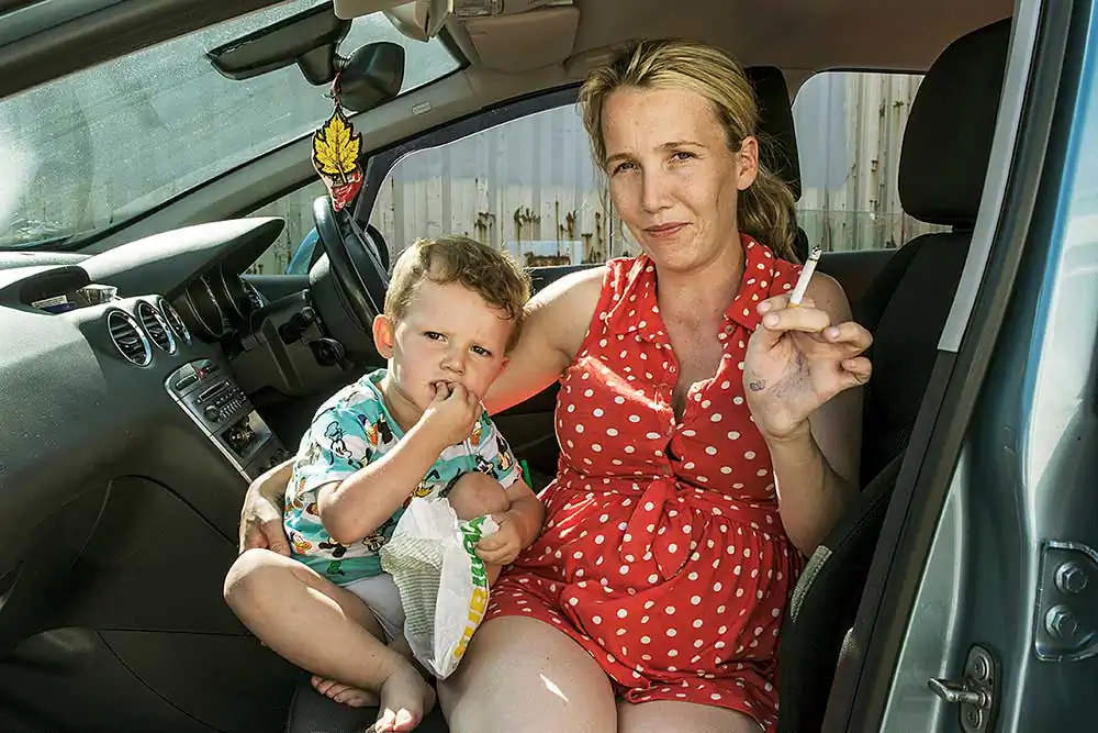 Irish Travellers by Joseph-Philippe Bevillard