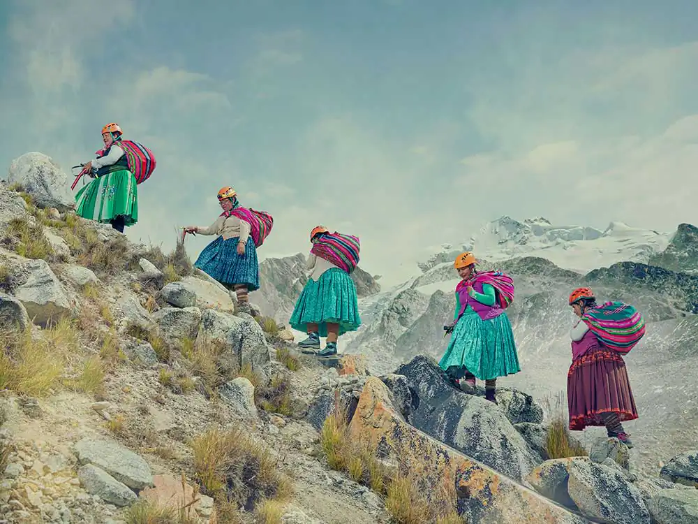 Climbing Cholitas by Todd Antony
