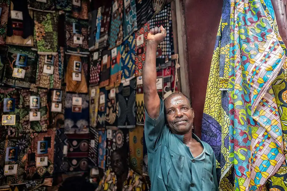 The Rumonge Market by William Bullard