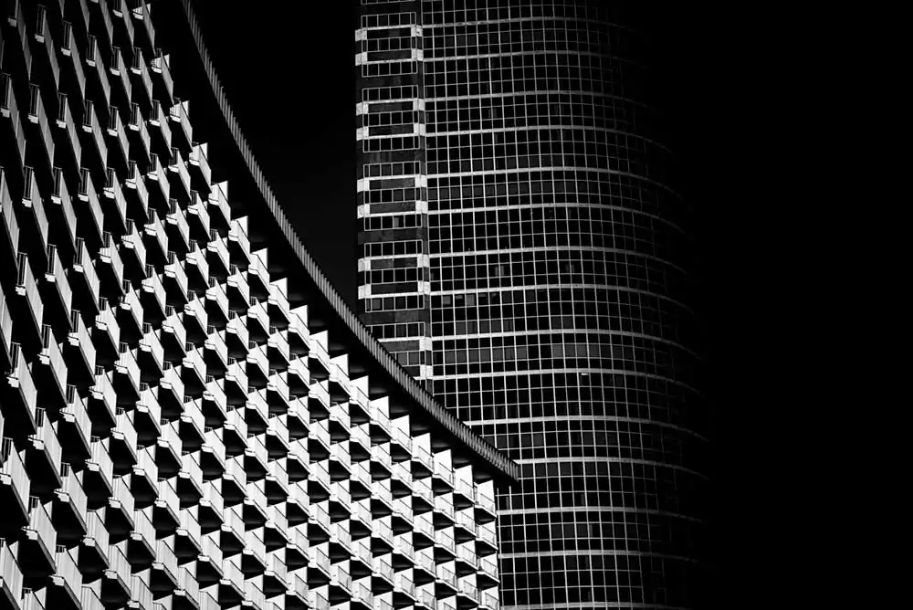 Positive and negative : Urban Abstract by Jim Riche