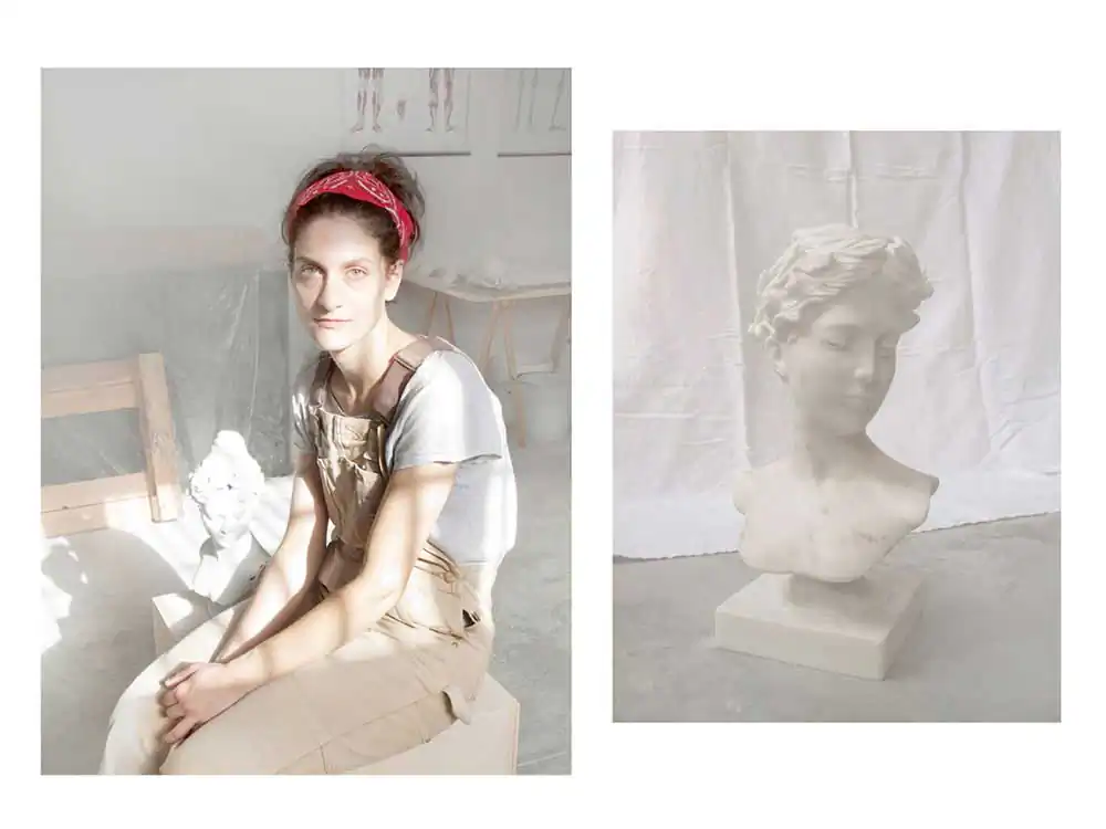 Portrait photography : Meeting with the Artist by Stefania Piccioni