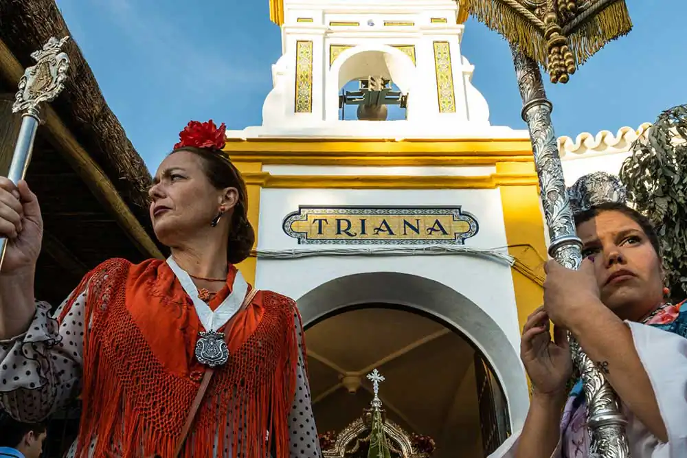 La romeria del Rocio by France Leclerc