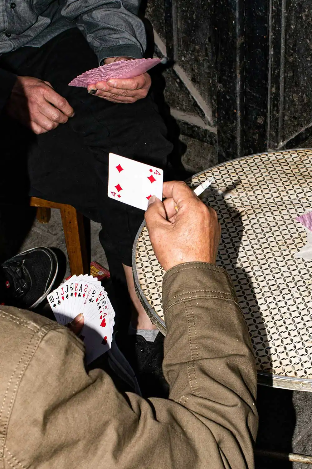 China ; Shaking Hands by Yang Gu