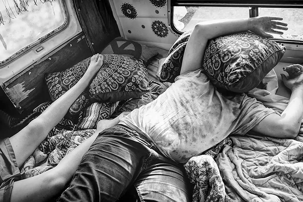 Dia & sons Blowin´s the wind by Alain Licari