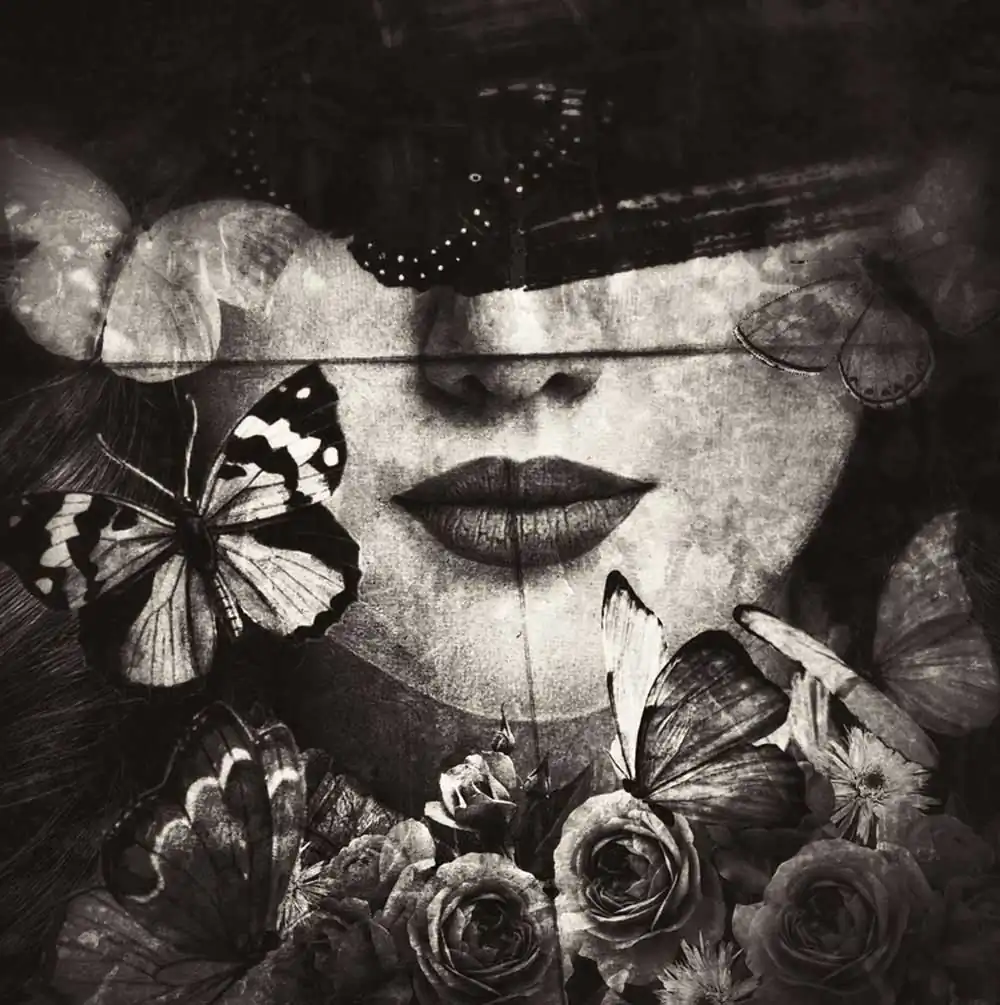 Light and shadow; Write a poem of silence by Carmelita Iezzi