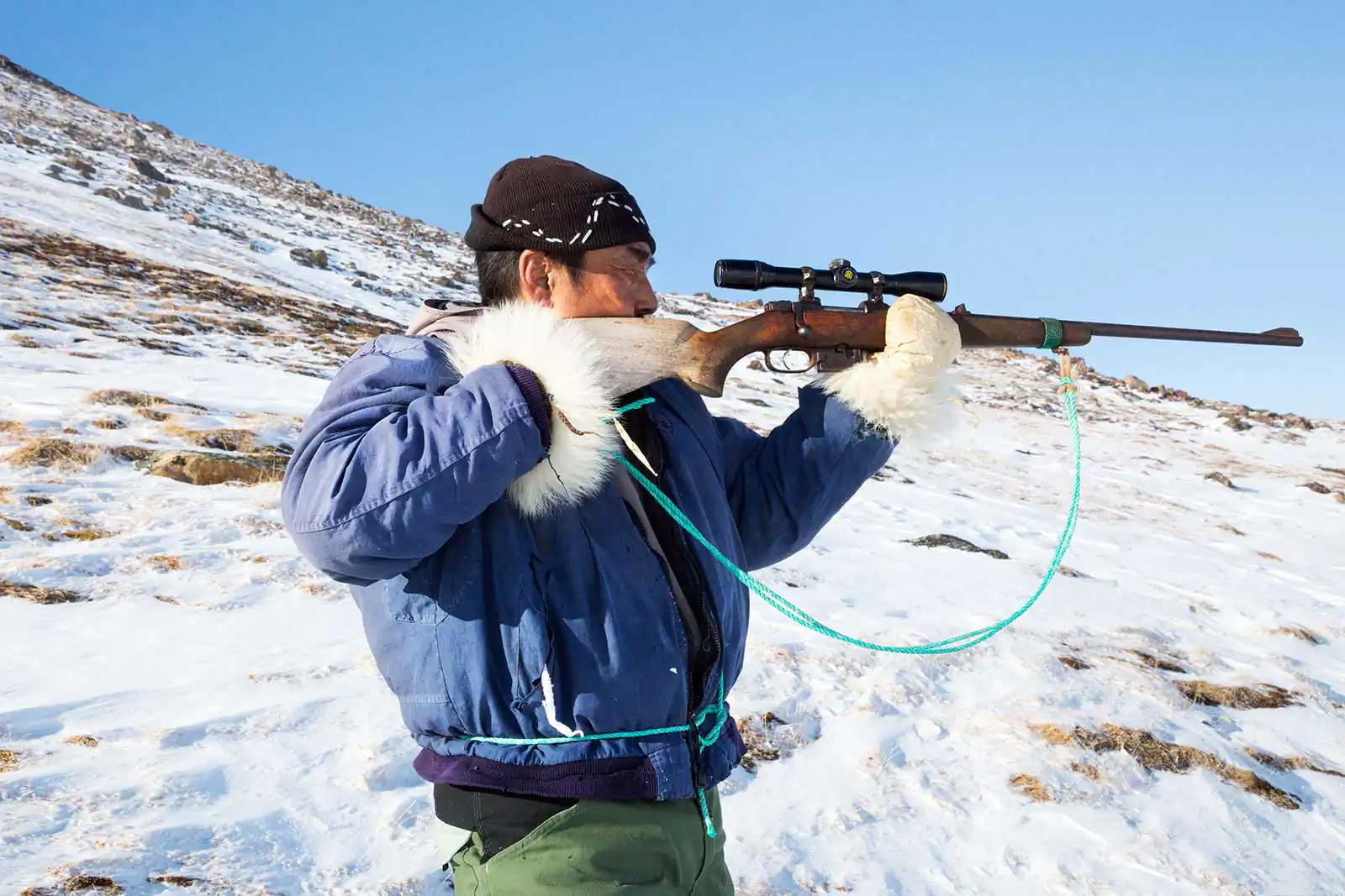 Arctic village; Siorapaluk by Michel Camille