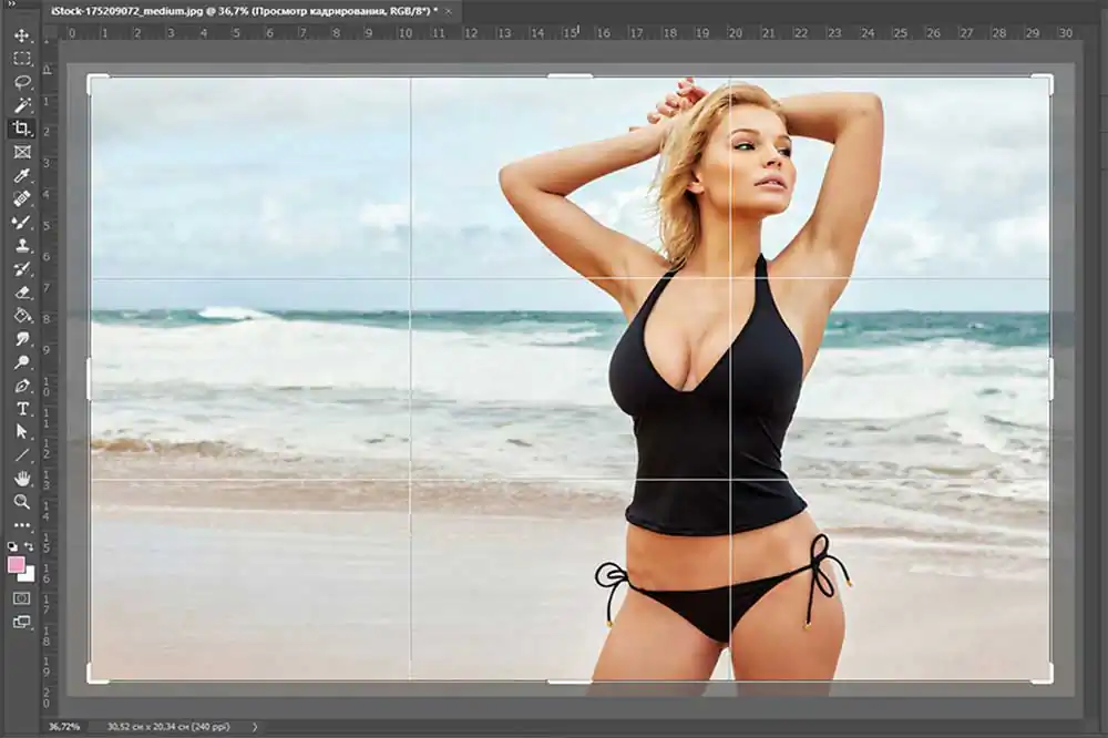 cropping nude photos