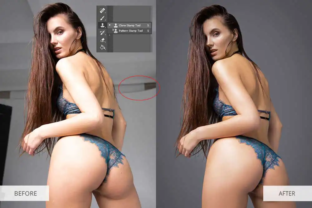 nude photography unnecessary details and objects