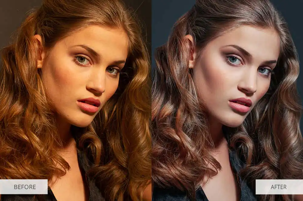 nude photography editing work on the make-up