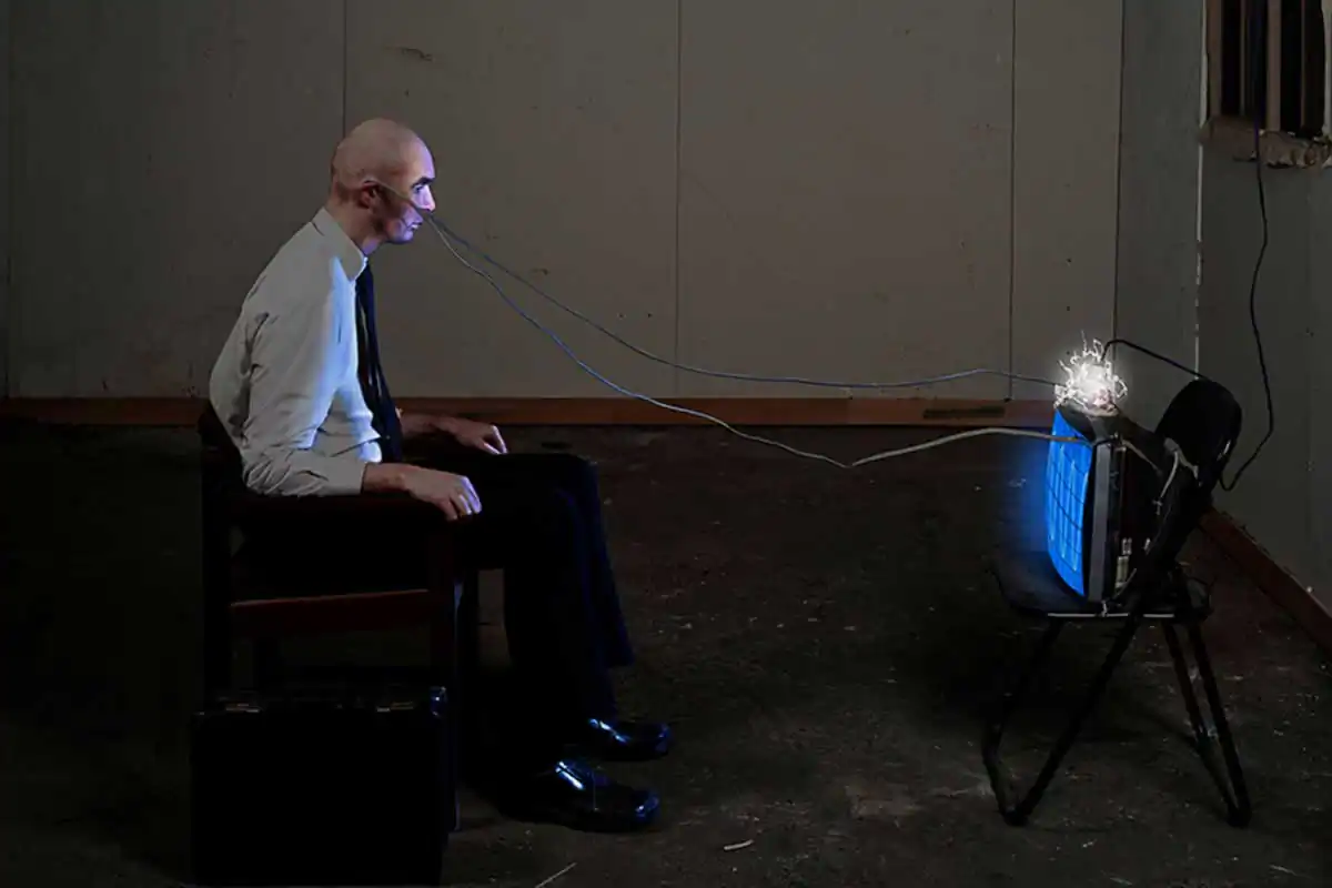 Allegory of capitalism; The Cage’s Keeper by David Flood