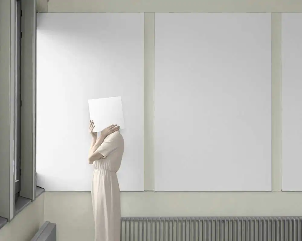 Self-portraits; I’m not here by Lise Johansson