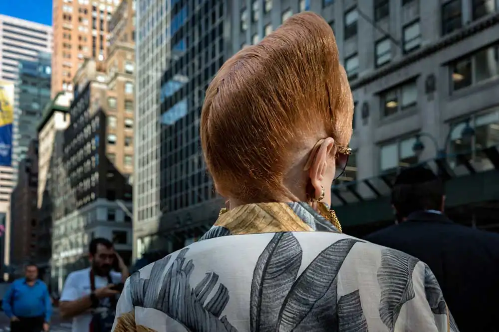 Streets of New York; Nod of recognition by Barbara Jane Levine