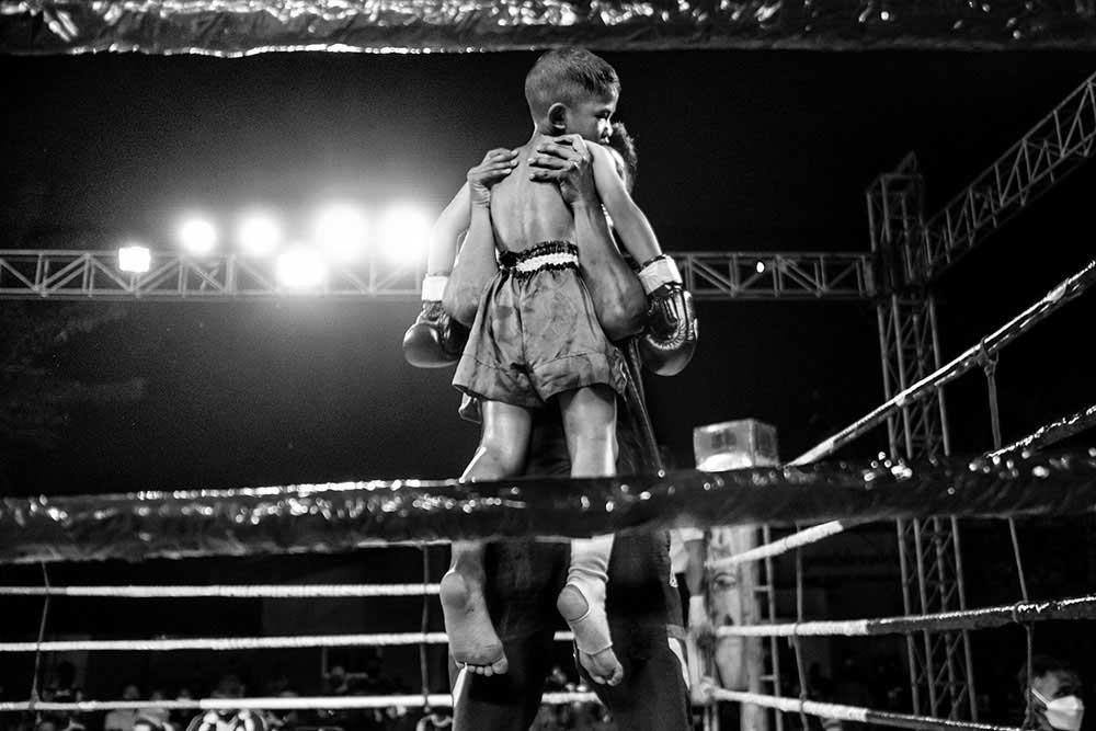 Boxing; Muay Thai kids by Alain Schroeder