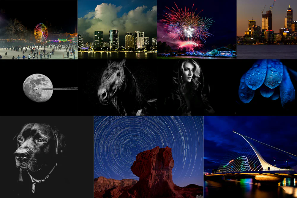 Gurushots: Mostly Black and Night Photography