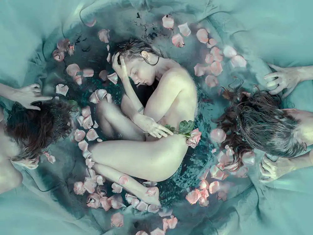 If water was god; A fine art conceptual photography series by Sarah Aha