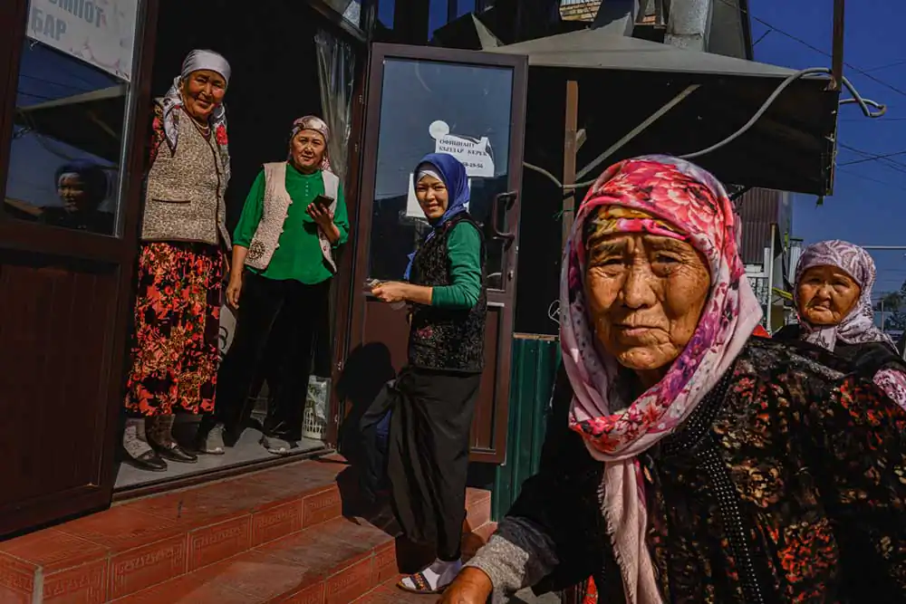 Women in Kyrgyzstan by Anna Biret