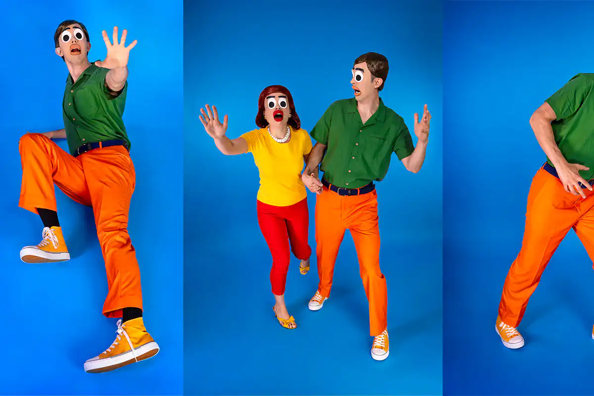 Horrified B-Movie Victims by Greg McDonald