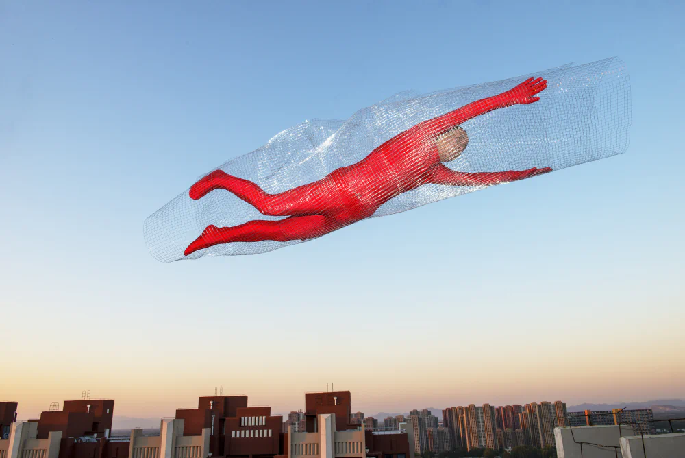 Free Flight by Li Wei – Performance, Risk, and Freedom Beyond the Body
