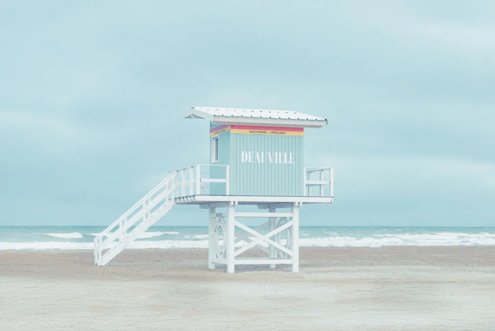 Deauville in Winter by Hélène Havard A Contemporary Vision of Melancholic Space