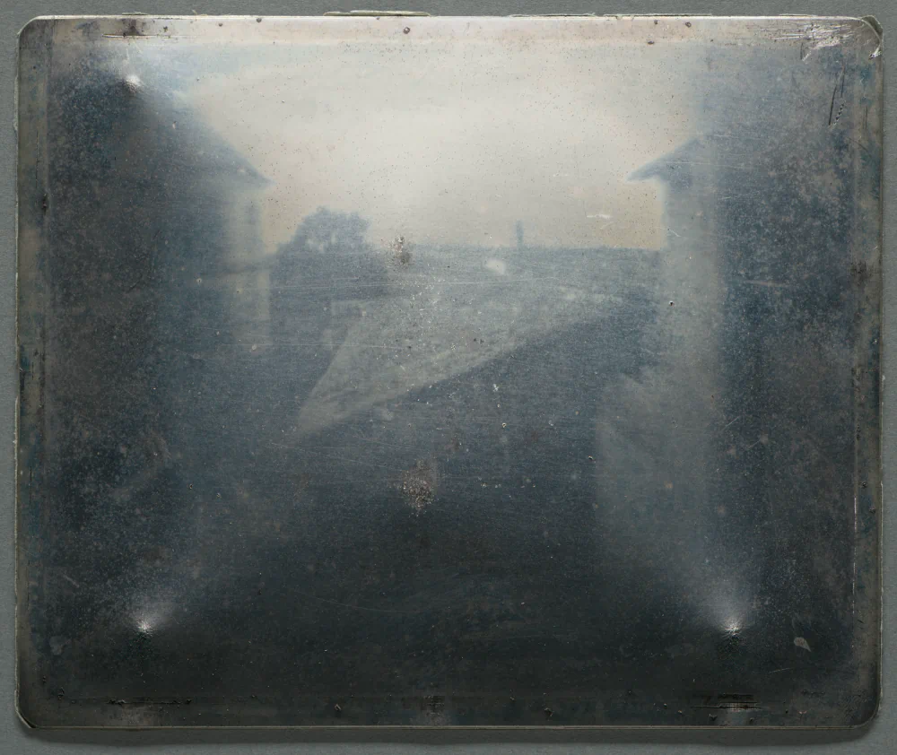 The First Photograph in History: Niépce’s View from the Window at Le Gras