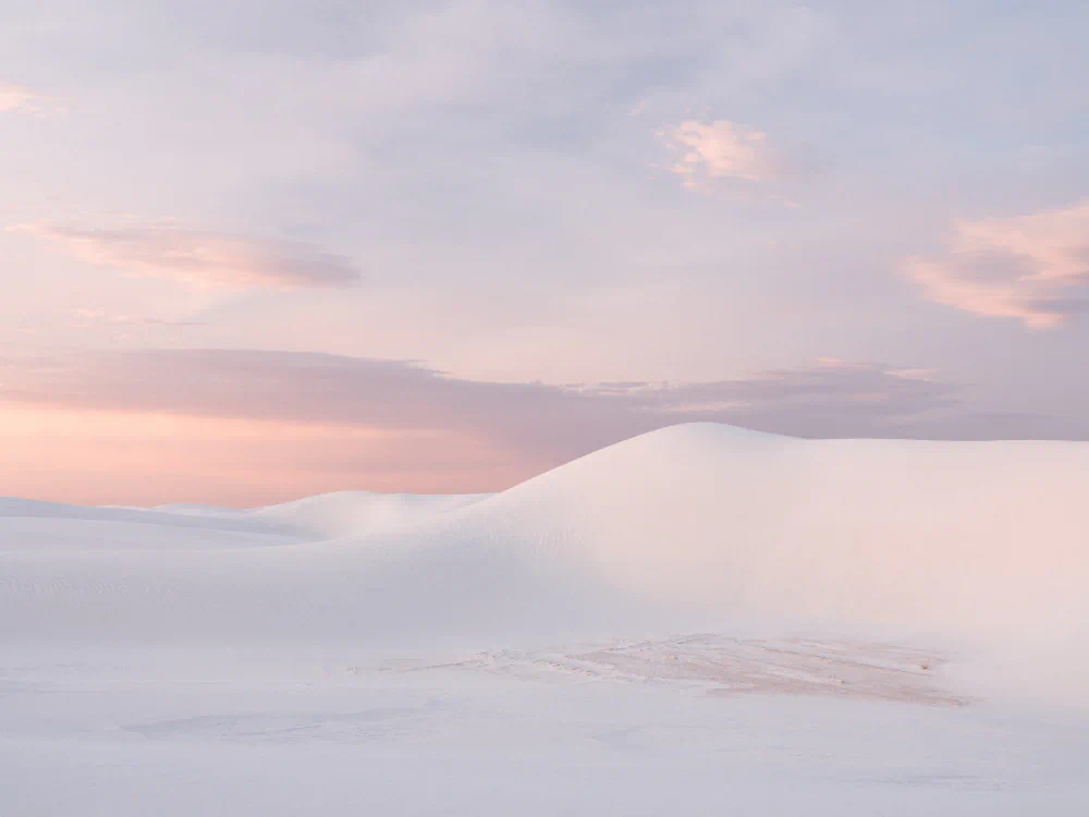 Todd Dominey Mora Gypsum Dunes Minimalist Photography New Mexico