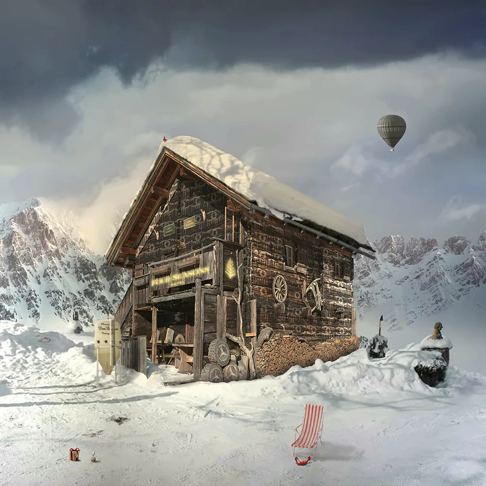 Sceneries by Helmut Grill: Fantastic Worlds of Visual Illusion